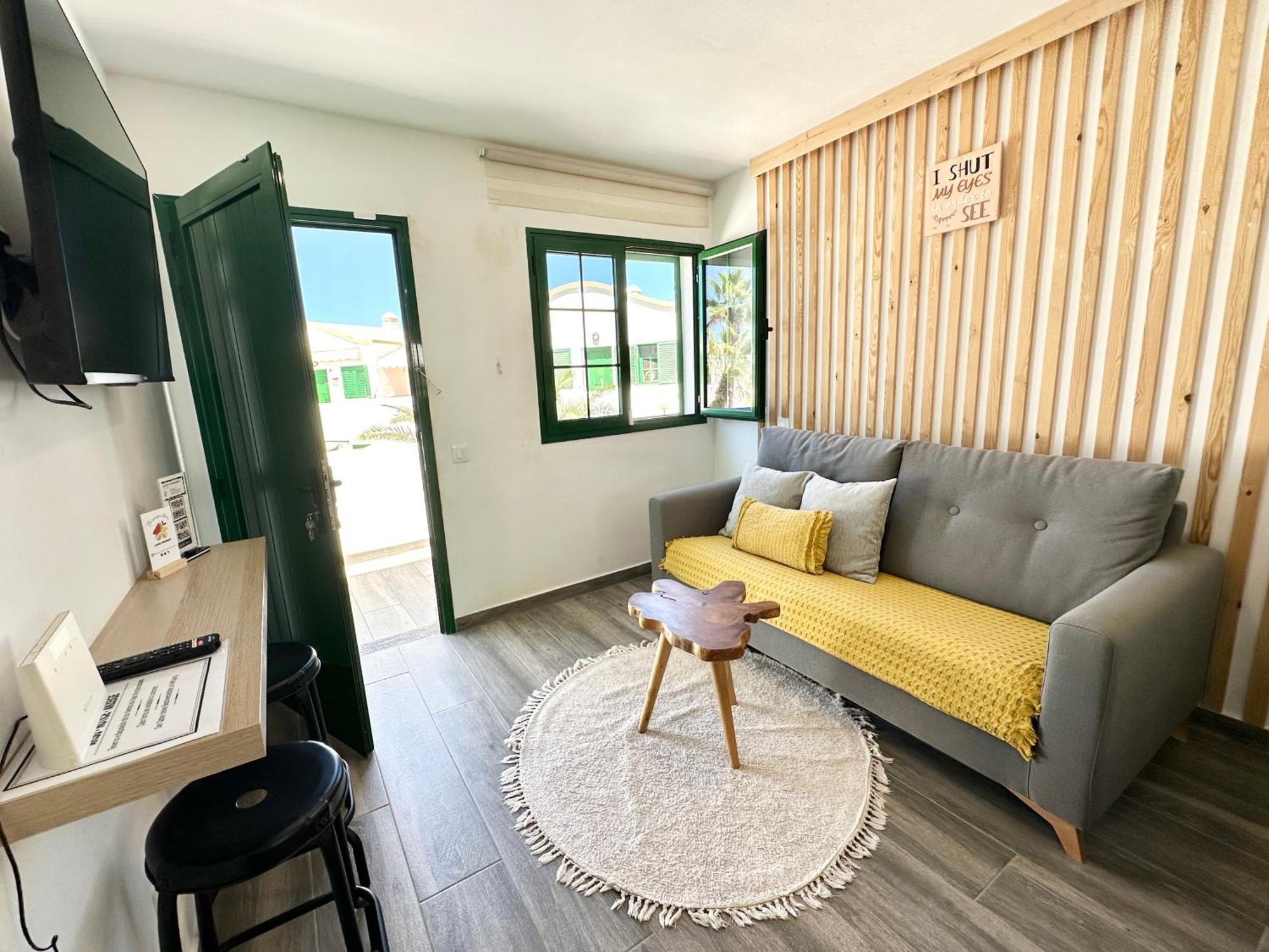 شقة Kiwi Smoothie - En La Playa, Doble Terraza, Cocina Completa, Dos Camas Y Wifi Cotillo المظهر الخارجي الصورة